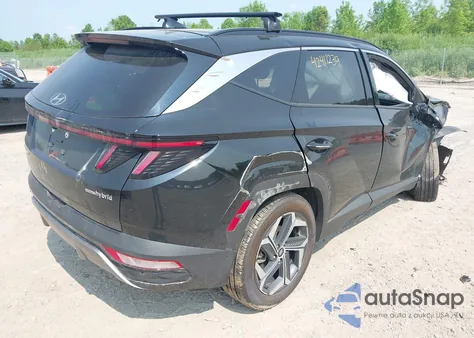 2024 Hyundai Tucson Hybrid Limited из США, поврежденный, VIN KM8JECD19RU218854